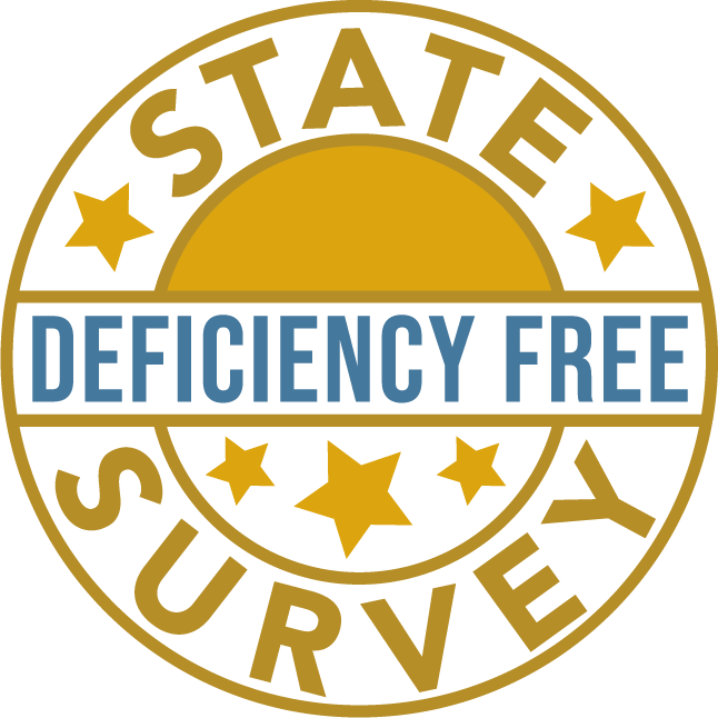 deficiency free facility emblem